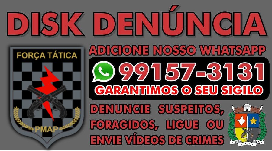  Disque-Denúncia  Força Tática